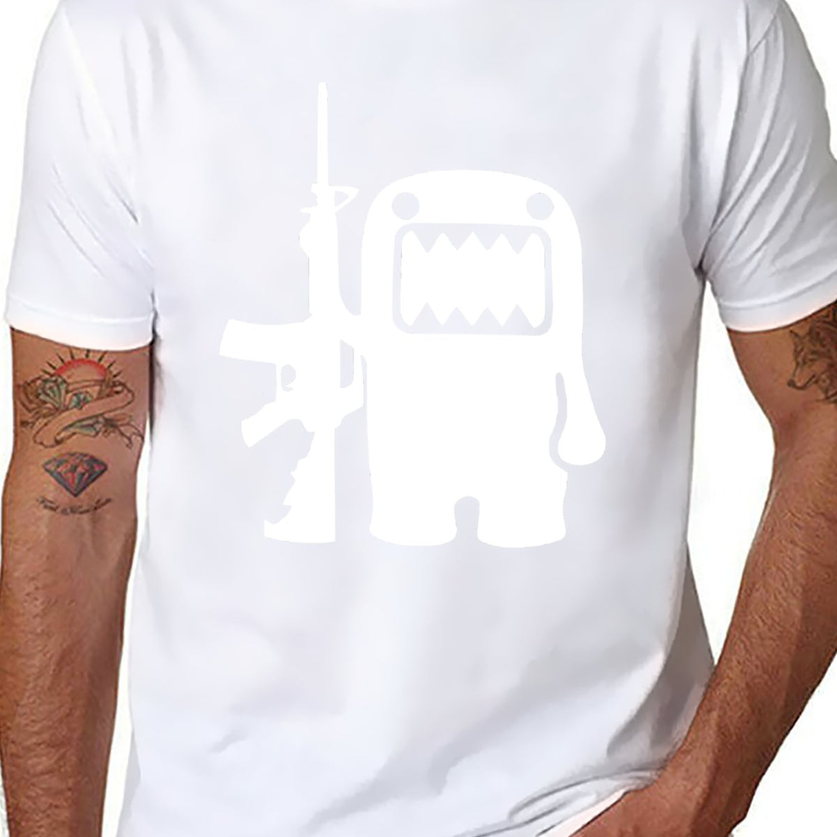 Unisex Graphic Cotton T-Shirt, Soft Casual Short Sleeve Tee with Printed Design, Streetwear Style Top