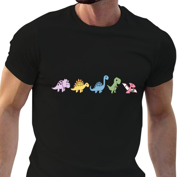 Unisex Graphic Cotton T-Shirt, Soft Casual Short Sleeve Tee with Printed Design, Streetwear Style Top