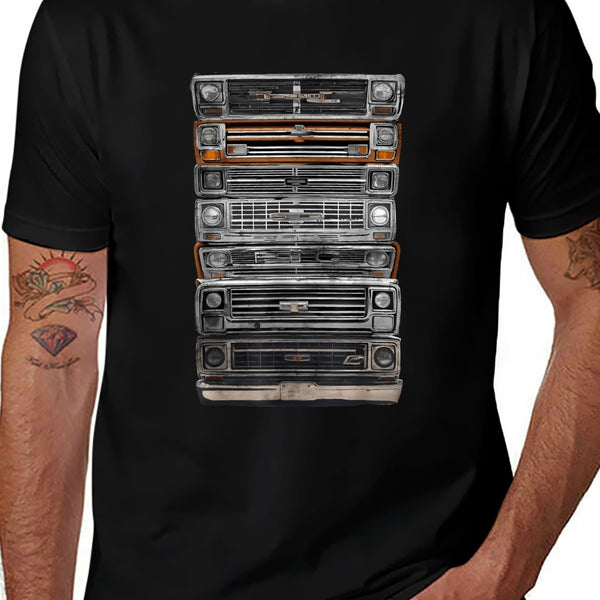 Unisex Graphic Cotton T-Shirt, Soft Casual Short Sleeve Tee with Printed Design, Streetwear Style Top