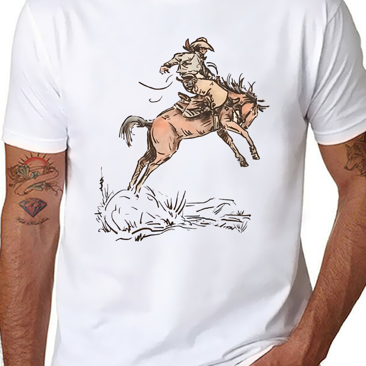 Unisex Graphic T-Shirt for Men & Women, Print Tee, Soft Cotton Casual Short Sleeve Top, Streetwear Shirt