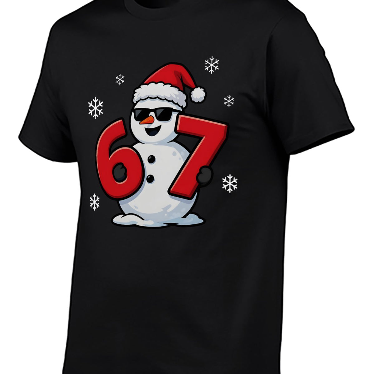 Unisex Graphic T-Shirt Print Tee Soft Cotton Casual Tee for Men & Women