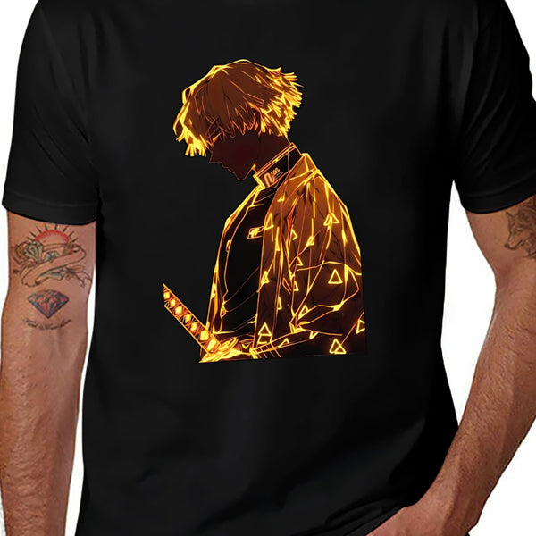 Unisex Graphic T-Shirt for Men & Women, Print Tee, Soft Cotton Casual Short Sleeve Top, Streetwear Shirt