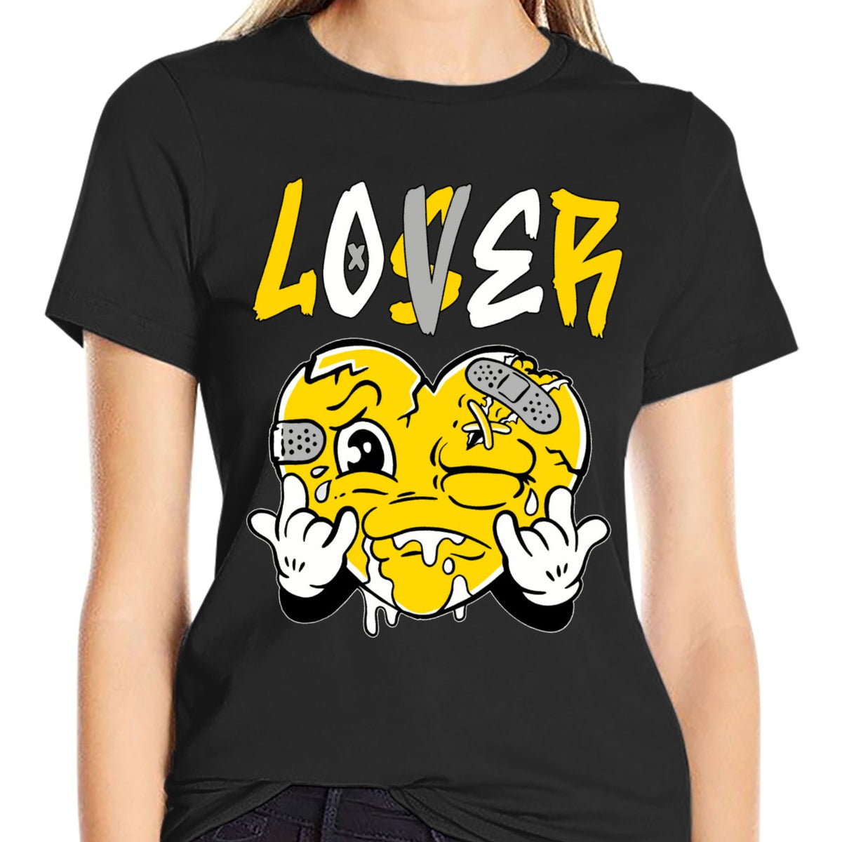 Unisex Graphic T-Shirt Print Tee Soft Cotton Casual Tee for Men & Women