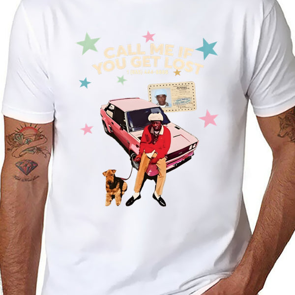 Unisex Graphic Cotton T-Shirt, Soft Casual Short Sleeve Tee with Printed Design, Streetwear Style Top