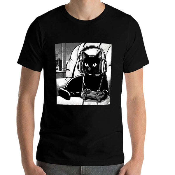 Unisex Graphic T-Shirt for Men & Women, Print Tee, Soft Cotton Casual Short Sleeve Top, Streetwear Shirt