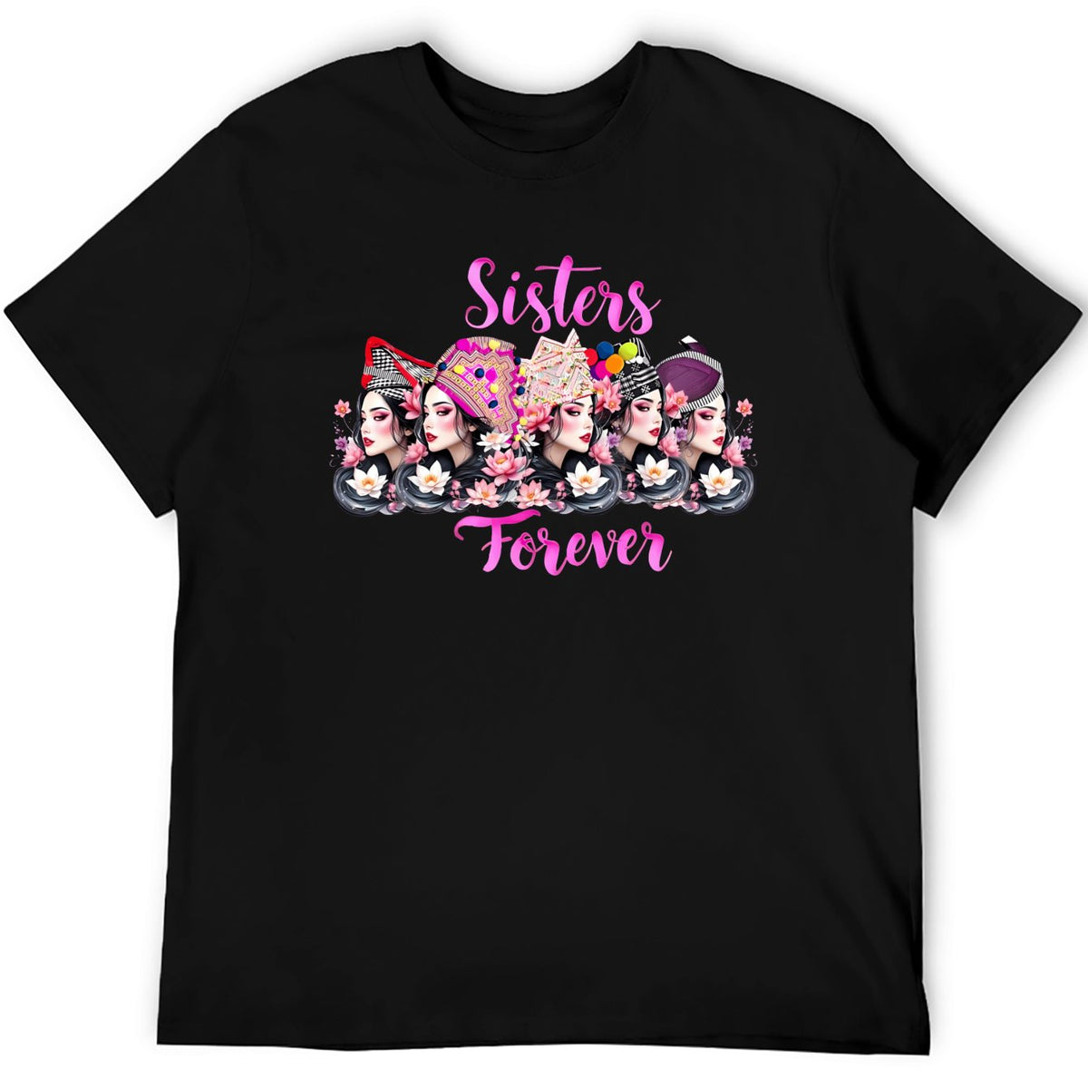 Unisex Graphic T-Shirt Print Tee Soft Cotton Casual Tee for Men & Women