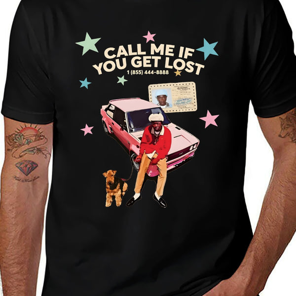 Unisex Graphic Cotton T-Shirt, Soft Casual Short Sleeve Tee with Printed Design, Streetwear Style Top