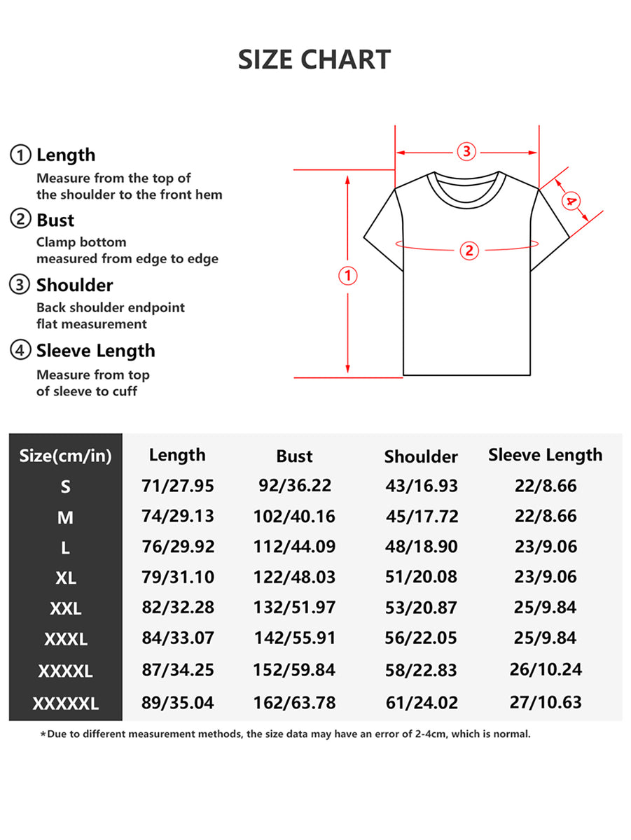 Unisex T-Shirt for Men & Women Soft 100% Cotton Basic Tee, Classic Crewneck Short Sleeve