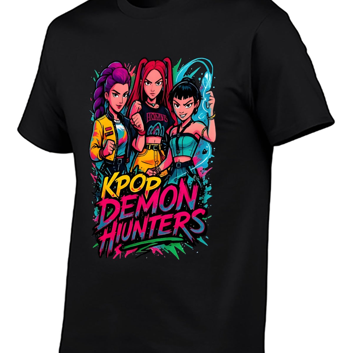 Unisex Graphic T-Shirt Print Tee Soft Cotton Casual Tee for Men & Women